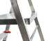 Alice 5 aluminium ladder with stand, 5 steps, 1.71 m
