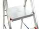 Alice 5 aluminium ladder with stand, 5 steps, 1.71 m