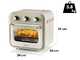 Ariete Vintage Beige - 16L Air Fryer and Electric Oven