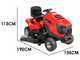 Snapper SPX107 - Riding-on mower - Briggs&amp;Stratton 656cc - Side discharge