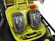 Ryobi RY18LMX46A-250 - Battery-powered lawn mower - 2x 18V/5Ah - 46 cm cutting width