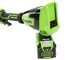 Greenworks PH40B01-01 - Electric hedge trimmer with adjustable telescopic extension pole - 40V - WITHOUT BATTERY AND CHARGER