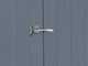 Alce Ambrogio 155x85 grey - Wooden garden shed - Single-pitched roof - 155x85x165 cm