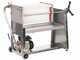 Enotecnica Pillan F30 - Cartridge filter for wine on wheels - Stainless steel frame and NovaX pump