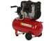 FIAC Xilence 24 XS258 - single-phase silenced electric air compressor - Oil-less - 2 HP motor - 24 litres