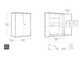 Keter Signature Venetian - Garden tool cabinet - 140x73x170 cm