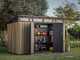 Keter Signature Venetian 11x7 - Garden shed - With double door - 340x218x226 cm
