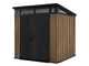 Keter Signature Venetian 7x7 - Garden shed - With double door - 214x218x226 cm