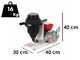 Rover MESH 5000 Novax - Electric transfer pump for dirty water with mesh filter - 1.0 HP