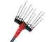 Aima Twigo Cordless - Battery-powered electric olive harvester - Fixed aluminium pole - 3 x 21V 5.2Ah
