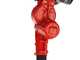 Aima Twigo Cordless - Battery-powered electric olive harvester - Fixed aluminium pole - 3 x 21V 5.2Ah