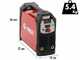 Helvi Jet 200 - Inverter Welder (MMA/TIG LIFT), Shockproof Case, direct current (DC)