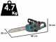 Bosch Professional BITURBO GKE 18V-40 - Battery-powered chainsaw - 18V 5.5Ah - 40cm blade