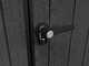 Keter Signature Walnut 7511/1175 - Garden shed - With windows - 230x350x246 cm