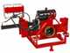 16T tractor-mounted log splitter - Horizontal