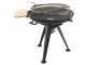 Royal Food BBQ2 Charcoal Barbecue with Double Rotating Grid -  &Oslash; 86 cm Brazier