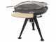 Royal Food BBQ2 Charcoal Barbecue with Double Rotating Grid -  &Oslash; 86 cm Brazier