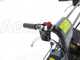 GeoTech Pro tracked power barrow GeoPorter 330E, extendable side panels, 300 kg loading capacity