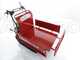 GeoTech Pro tracked power barrow GeoPorter 330E, extendable side panels, 300 kg loading capacity