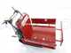 GeoTech Pro tracked power barrow GeoPorter 330E, extendable side panels, 300 kg loading capacity