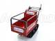 GeoTech Pro tracked power barrow GeoPorter 330E, extendable side panels, 300 kg loading capacity
