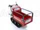 GeoTech Pro tracked power barrow GeoPorter 330E, extendable side panels, 300 kg loading capacity
