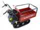 GeoTech Pro tracked power barrow GeoPorter 330E, extendable side panels, 300 kg loading capacity