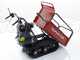 GeoTech Pro tracked power barrow GeoPorter 330E, extendable side panels, 300 kg loading capacity