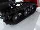 GeoTech Pro tracked power barrow GeoPorter 330E, extendable side panels, 300 kg loading capacity