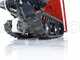 GeoTech Pro tracked power barrow GeoPorter 330E, extendable side panels, 300 kg loading capacity