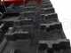GeoTech Pro tracked power barrow GeoPorter 330E, extendable side panels, 300 kg loading capacity