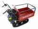 GeoTech tracked power barrow GeoPorter 330E, extendable side panels, 300 kg loading capacity