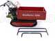 GeoTech Pro tracked power barrow GeoPorter 530E, extendable skip - 500 loading capacity