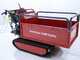 GeoTech Pro tracked power barrow GeoPorter 530E Hydro, hydraulic tipping, 500 kg capacity