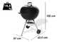 Weber Original Kettle 57 - Charcoal Barbecue - Grid diameter 57cm