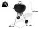 Weber Original Kettle Premium - Charcoal barbecue - Grid diameter 57cm