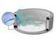 Bestway Lay-Z-Spa Hollywood AirJet 6001F - Square - &Oslash;180x66 cm - Hot Tub Spa Pool for 4-6 people