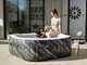 Bestway Lay-Z-Spa Hollywood AirJet 6001F - Square - &Oslash;180x66 cm - Hot Tub Spa Pool for 4-6 people