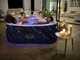Bestway Lay-Z-Spa Hollywood AirJet 6001F - Square - &Oslash;180x66 cm - Hot Tub Spa Pool for 4-6 people