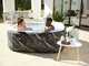 Bestway Lay-Z-Spa Hollywood AirJet 6001F - Square - &Oslash;180x66 cm - Hot Tub Spa Pool for 4-6 people