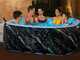 Bestway Lay-Z-Spa Hollywood AirJet 6001F - Square - &Oslash;180x66 cm - Hot Tub Spa Pool for 4-6 people