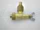 Pair of stainless steel spray booms with 4+4 brass conical nozzles