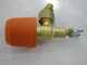 Pair of stainless steel spray booms with 4+4 brass conical nozzles