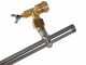 Pair of stainless steel spray booms with 4+4 brass conical nozzles