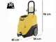 Lavor XTR-R 1007 - Hot water high pressure washer - 135 bar - 420 l/h