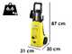 Karcher K4 Universal Edition T5 - Cold Water Pressure Washer - 130 bar - 420 L/h