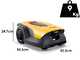 Stiga A 6v - Robot Lawn Mower - Without Perimeter Wire - With 2 Ah E-Power Battery