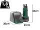 Bosch GardenPump 18V-2000 - Battery-powered Submersible Pump - 18V 2.5Ah