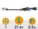 VESCO X37AF - Battery-powered Electric Shears on Pole - 90 cm - WITHOUT BATTERIES OR BATTERY CHARGER