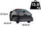 MOVA LiDAX Ultra 1200 - Robot Lawn Mower - Without Perimeter Wire